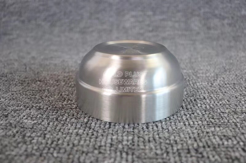 Outdoor Camping Food Serving Stainless Steel Bowl Anti - Scalding Resistant