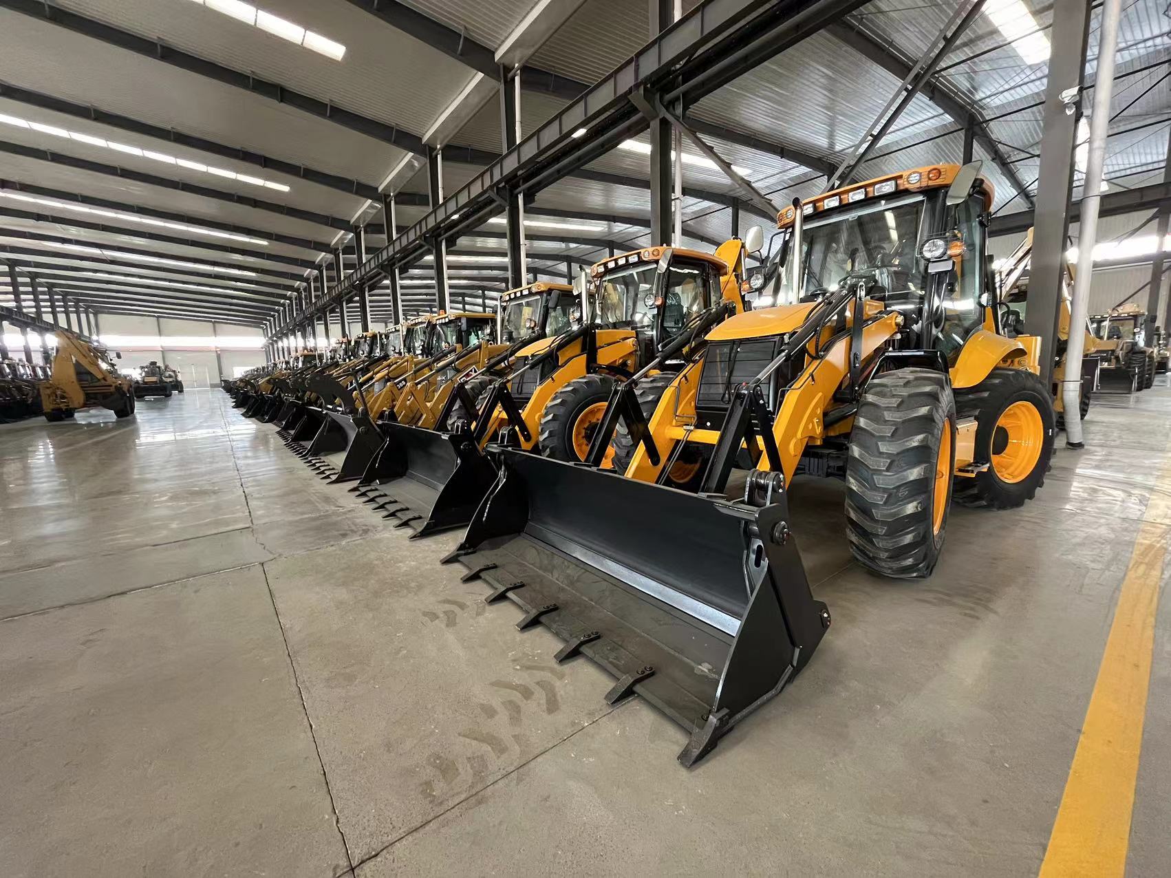 14m Reach 4 Ton Side Loader Forklift Telescopic Handler with Powerful Diesel Engine