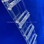 Customized Transparent Semiconductor Photovoltaic Fused Silica Boat Quartz Glass