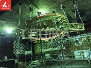 China Wholesale Customized Roof Aluminum Spigot Rotating And Lifting Circle Truss wholesale