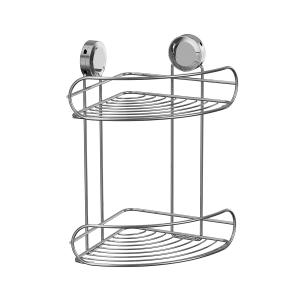 China Multi Function Stainless Steel Hanging Shower Caddy With Suction Cup wholesale