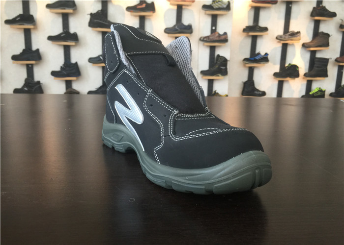Cambrella Insole Industrial Work Boots / Lightweight Steel Toe Work Shoes