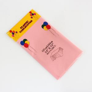 China Party Plastic Tablecloth 5 Pack Red Disposable Rectangle Table Cover wholesale