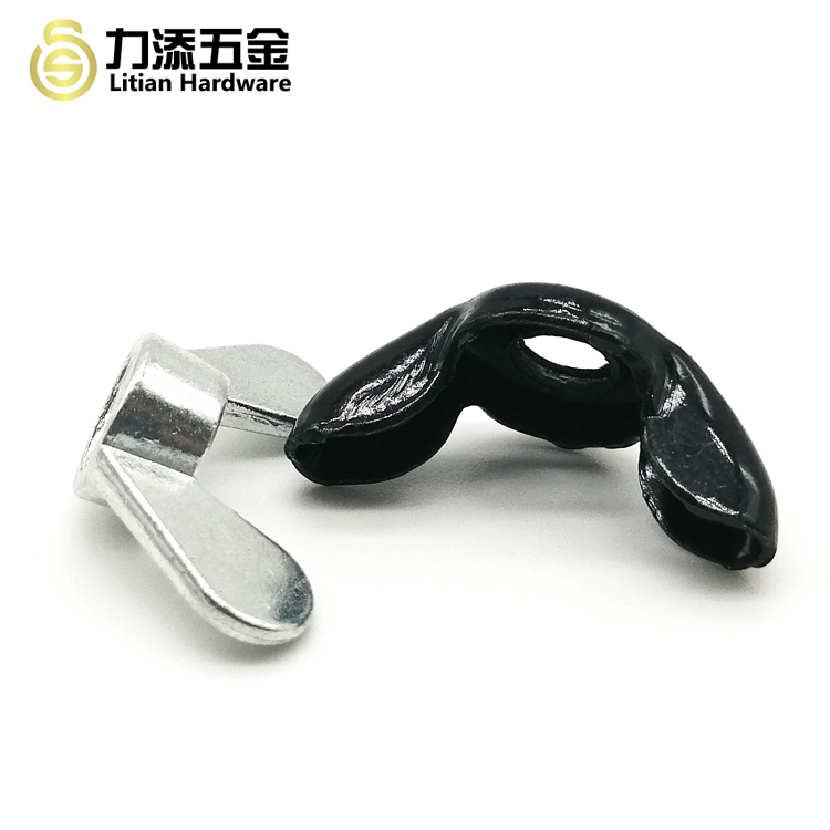 16mm Self Locking Wing Nut For Tie Rod Aluminum Chrome Iron 8-32 Cast