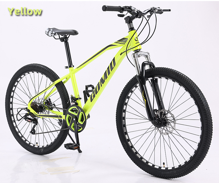 OEM Custom Carbon Steel Mountain Bike 27.5 29 Inch MTB Bicycle with Comfortable Swallow Handlebar