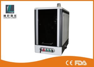 China Vertical Full Closed Metal Laser Marking Machine 20 watt 70 * 70mm / 110 * 110mm wholesale