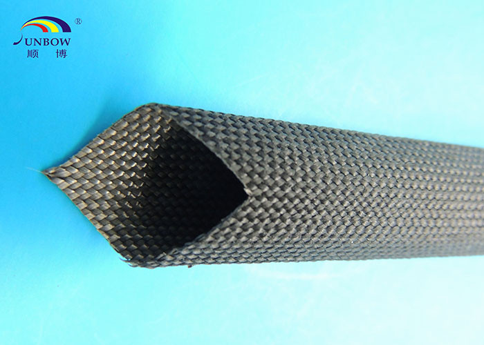 Flame Retardant Fiberglass Braided Sleeving Insulation Sleeves For Cable Assemblies