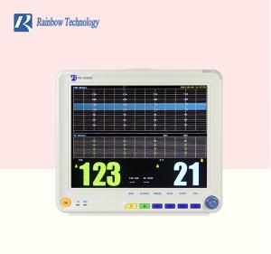China ISO Certificated Fetal Heart Rate Monitor Anti ESU 12.1 Inch Color TFT Dispaly wholesale