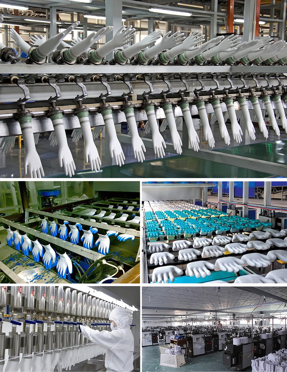 Natural Latex Material Disposable Medical Gloves For Hospital / Laboratory