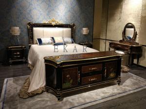 China 2015 classic bedroom furniture wooden master design bed TA-031 wholesale