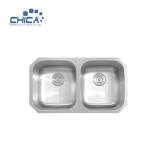 technology advanced stainless steel topmount kitchen sink double bowl kitchen