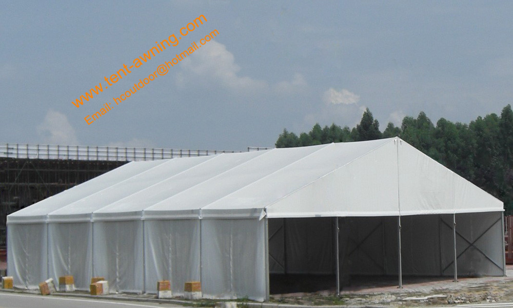 Industrial Temporary Storage Tent, Outdoor Waterproof Aluminum Warehouse Tent