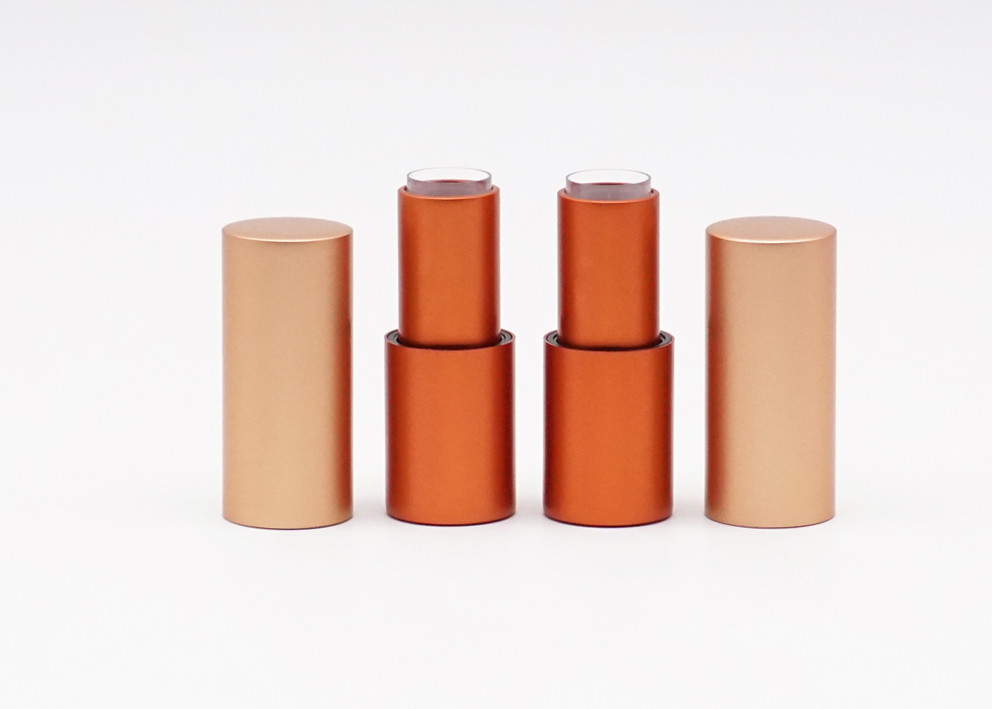 Cylinder Custom Color Magnetic Lip Balm Custom Lipstick Tubes