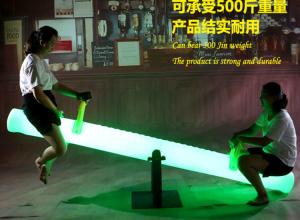 China LED outdoor colorful seesaw light children indoor plastic shopping mall courtyard decoration creative new products wholesale