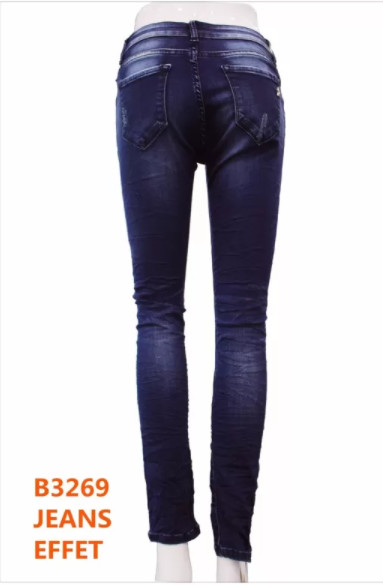 69% Cotton Tencel And Lyocell Stretch Denim Material 135GSM 21*21 Yarn Count