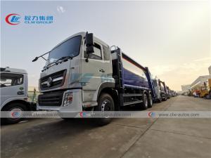 China LHD Dongfeng 6X4 20CBM Rear Loader Garbage Compactor Truck wholesale