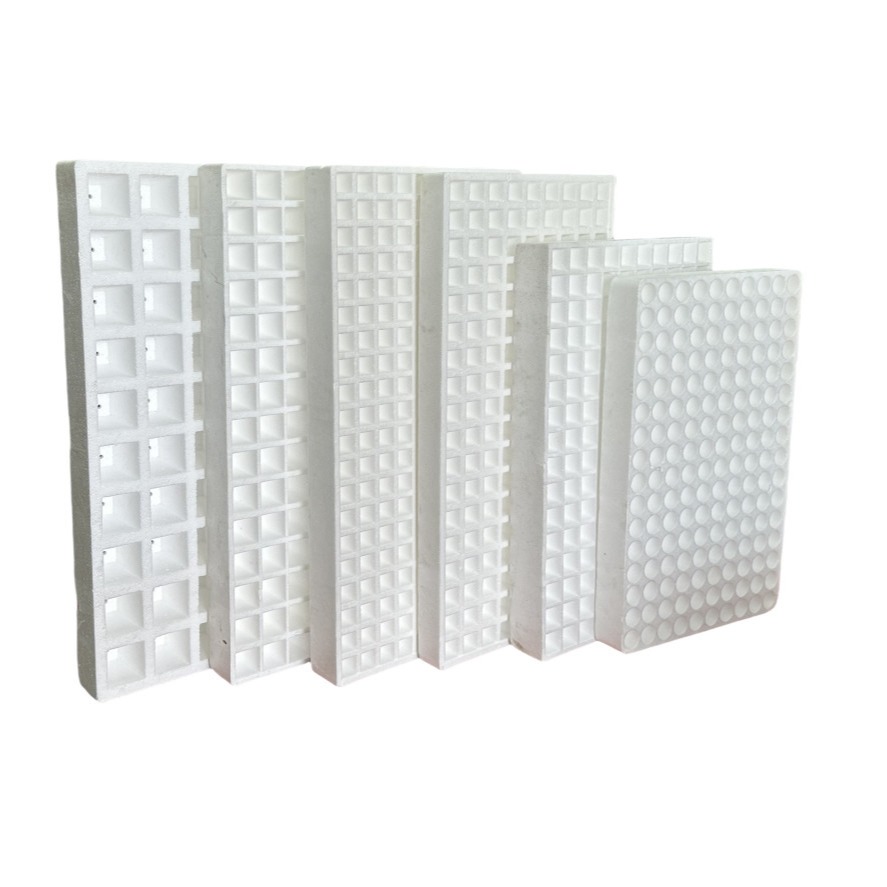 Custom EPS foam molding Poly dragon special lining packaging express logistics electronic products plastic Box manufacturer eps packaging