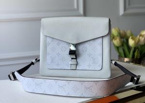 China Leather Message Tote Ladies White Cross Body Bag Monogram Eclipse wholesale