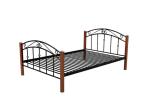 Electrostatic Powder Coating 0.6mm Stainless Steel Single Bed