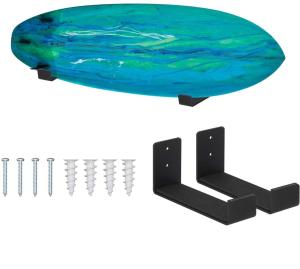 China Wall Rack Snowboard Ski Board Wall Mount Metal Surfboard Storage Rack Bracket wholesale