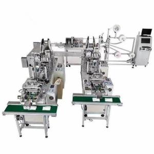 China High Performance Surgical Mask Making Machine , Face Mask Production Line wholesale