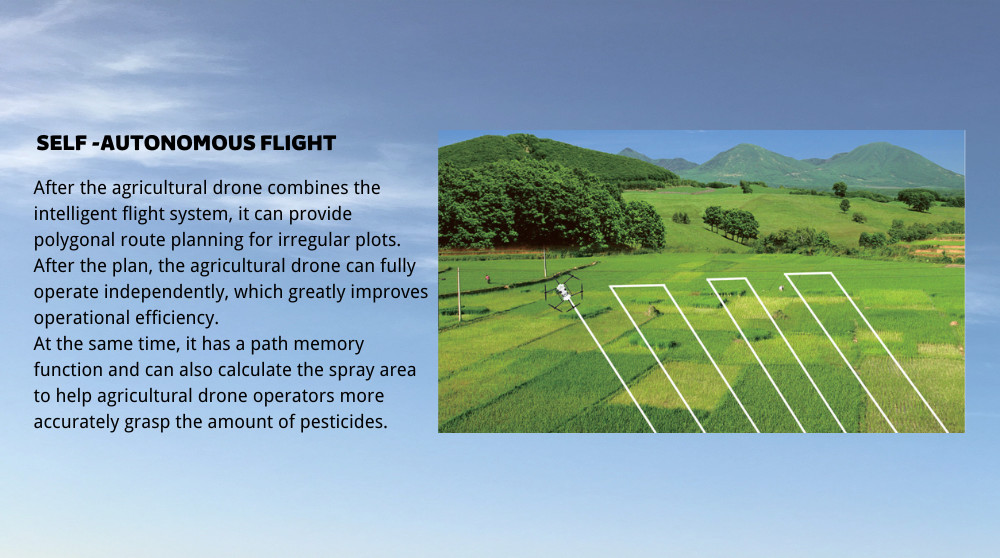 HXGX622 Load 20KG 6 Rotors 6 Axis Drones Agricultural Drones Industry 20L Pesticide Capacity HXGX622