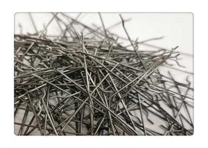 China Concrete Reinforced Loose Hooked Ends Steel Fiber Low Carbon For Industrial Flooring wholesale