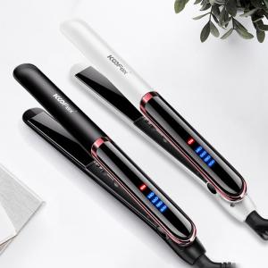 China Ceramic Coated Plates Flat Iron Hair Straightener Electric Adjustable Temperature wholesale