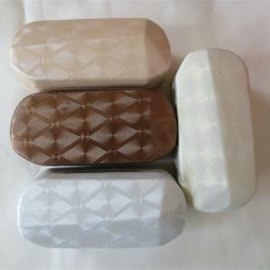 China Fashionable glasses cases with diamond style leather wholesale