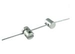 Single Sided Clamp Cable Display Components For Window Displays