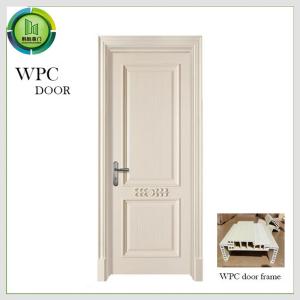 China Soundproof Painting WPC Wood Doors Upvc anti Moisture Apartment Use wholesale