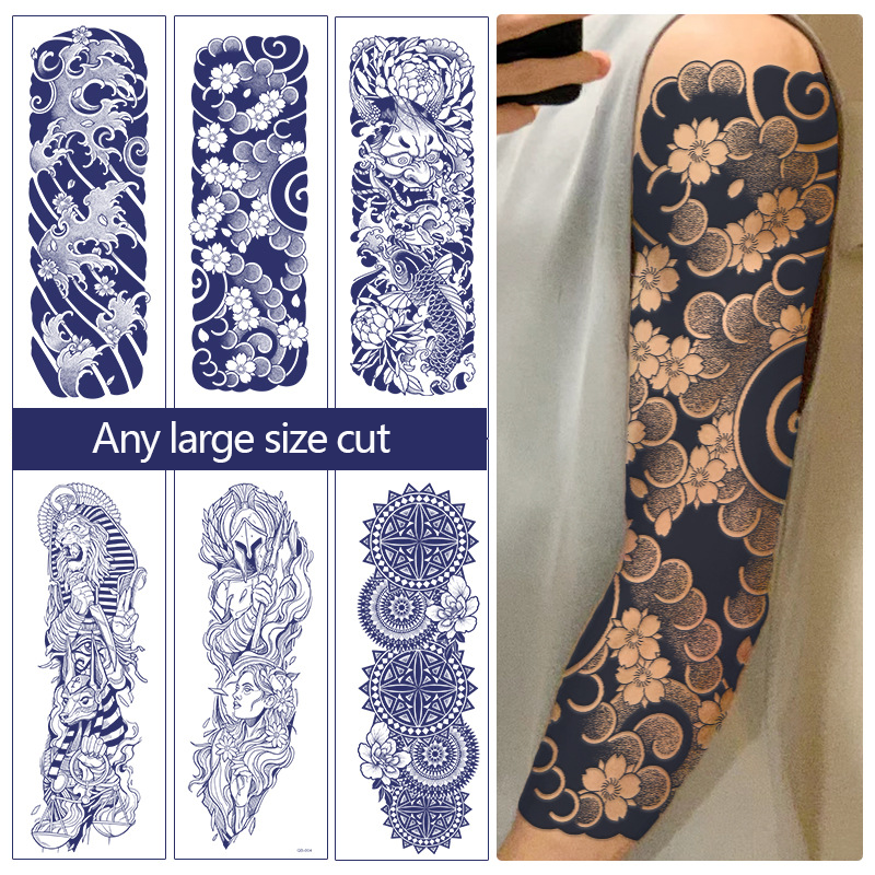 Metal etc A4 Blank Printable Water Transfer tattoo decal paper for Man Gram 175/185gsm