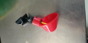 China Steel Ball Hanging Cup Automatic Water Drinkers For Birds wholesale