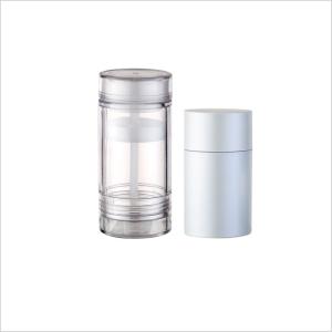 China Wax Solid Cream Oval Flat PCR Cosmetic Packaging Twist Up Deodorant Tubes wholesale