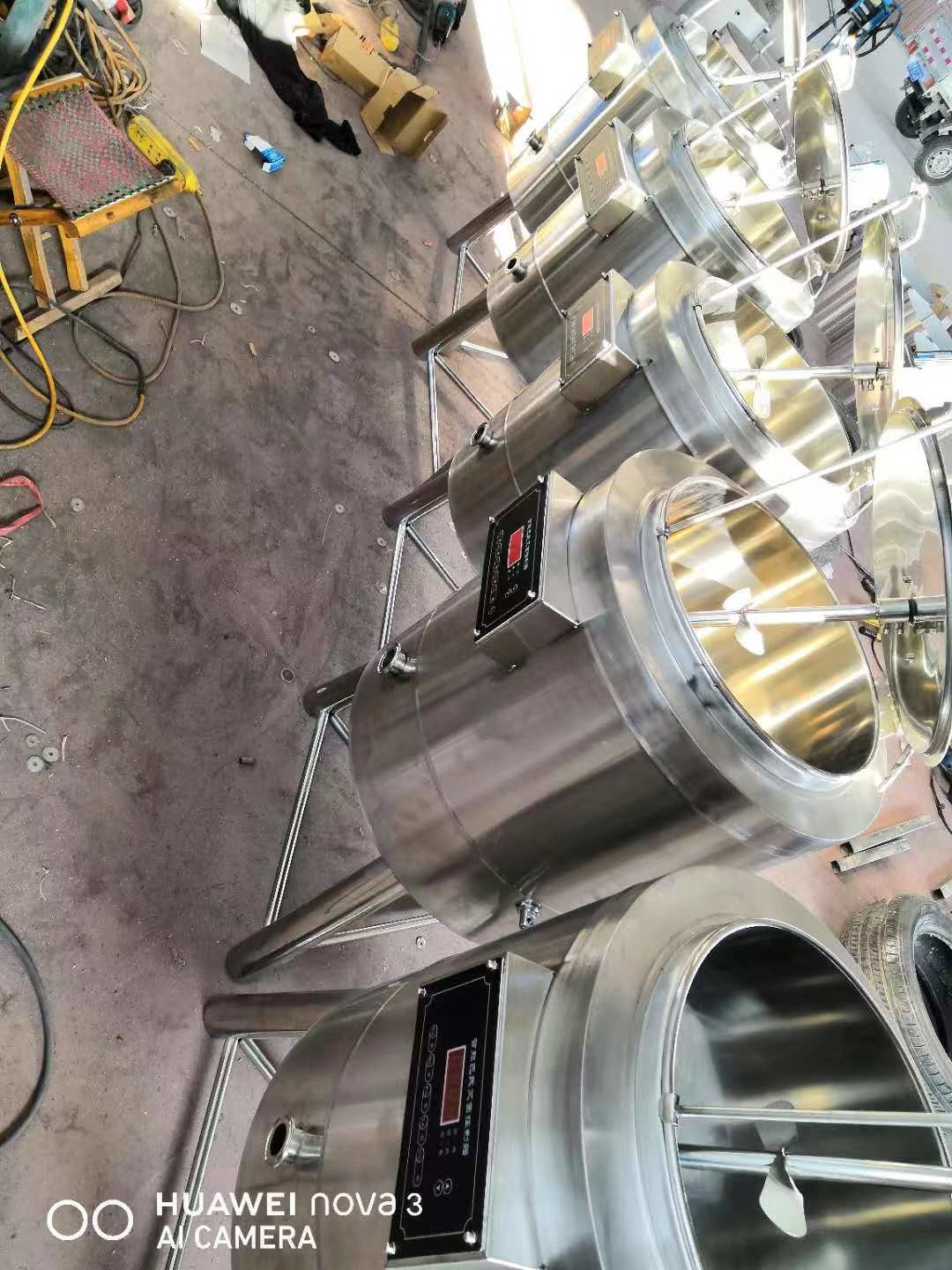500L No Rust stainless steel pasteurizer Machine With Advanced Technology
