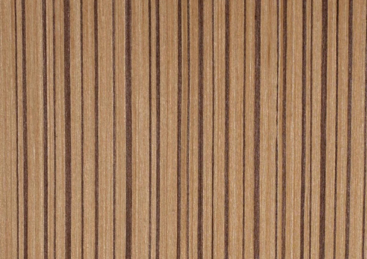 Anti Corrosion Engineered Wood Veneer Zebra Customizable Size
