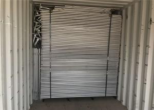 China Anti Corrosion 10 Ft Chain Link Fence Panels , Temporary Panel Fencing wholesale