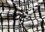 Polyester Printed Stretch Knit Soft Velboa Fabric For Garments
