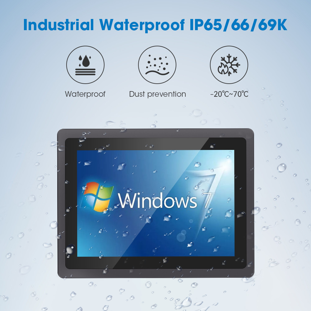 Wall Mount Industrial Touch Panel PC 12'' 15'' 17'' Screen Monitor