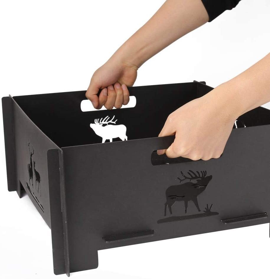 Portable Charcoal Campground Fire Pit