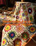 Handmade Crochet Blankets Towel Blanket Crochet Blanket American Style Plaid