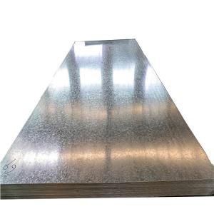China DX51D Galvanized Sheet Metal SGCC 24 Gauge Galvanized Sheet wholesale