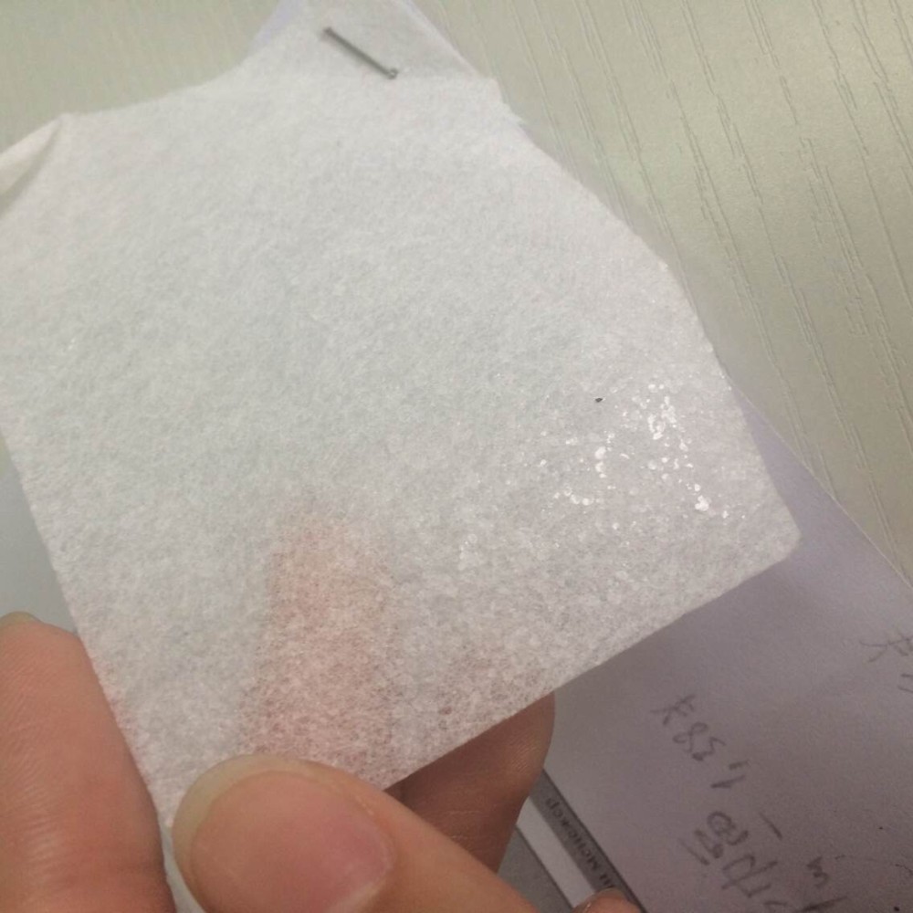 16-100gsm Non Woven Interlining Fabric Fusible Single dot For GAOXIN