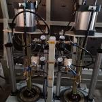 Insulating glass sealing robot machine