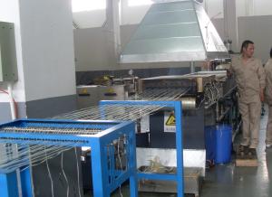 China Fiber Coating Thermoplastic Line , Polymer Plastic Granulator Machine wholesale