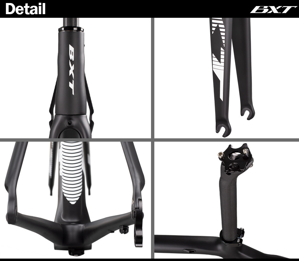 700C Rim Brake Bike Frame Full Carbon Fiber Racing Road Bike Frameset Max 23C Tire
