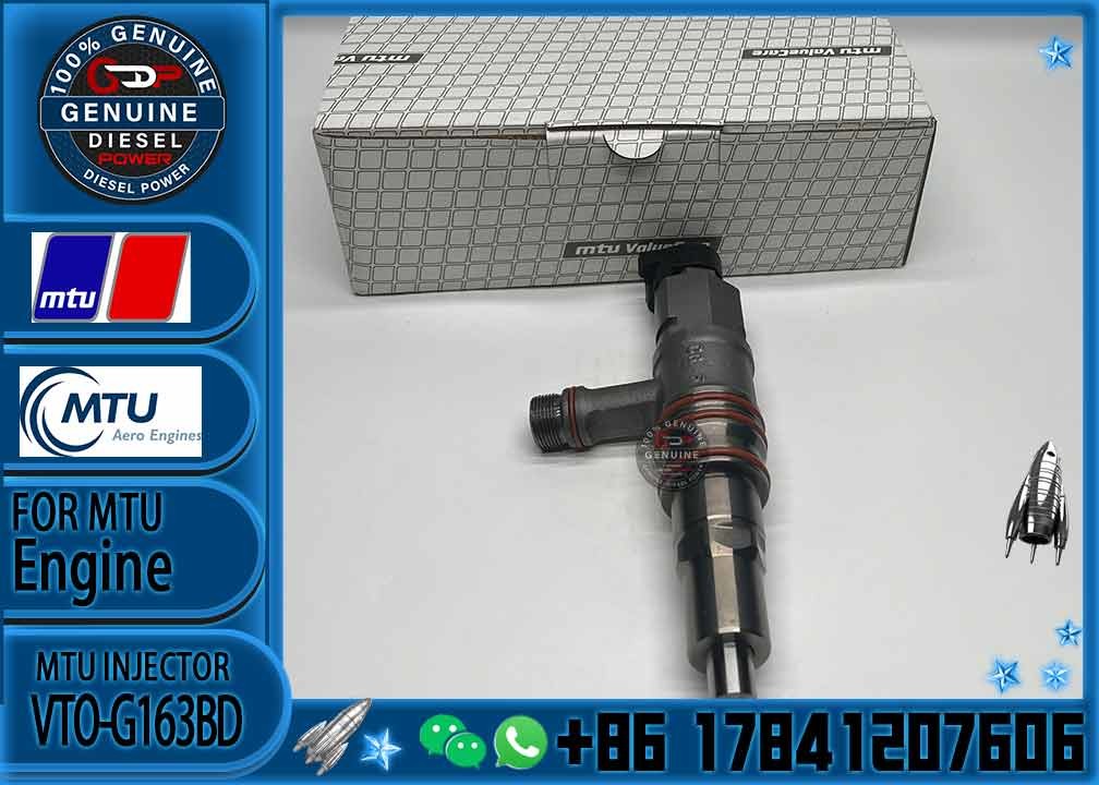 Diesel Fuel Injector VTO-G163BD 23526589 16V4000C11 EX52407500053 For MTU 4000 ENGINE