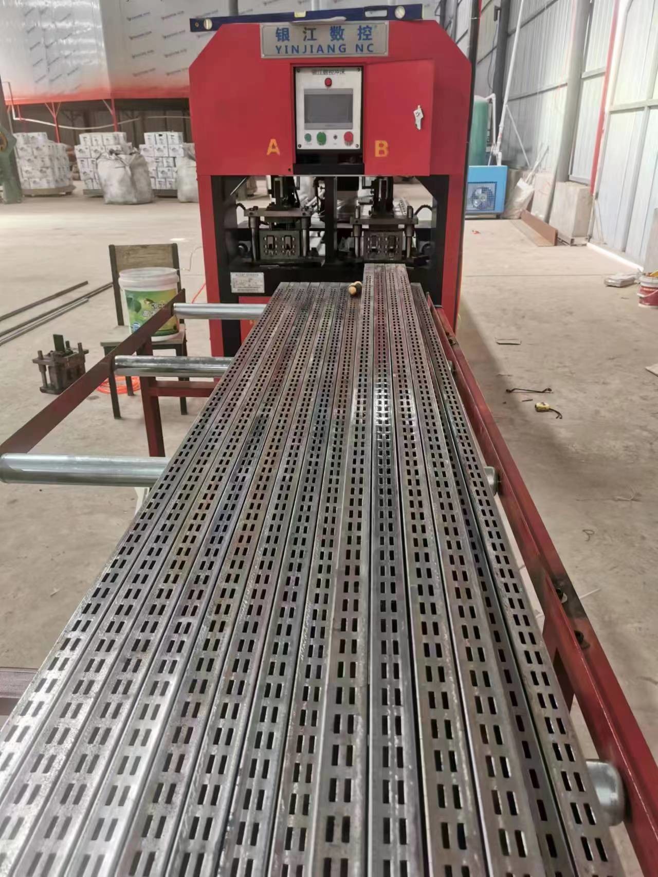 Square Tube Punching / Shearing Machine With Max. Of Steel Plate 20mm