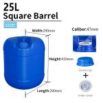 SIDUN HDPE Plastic 25 Litre Drums 1.2KG 1.25KG 1.35KG