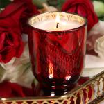 Custom Luxury Packing Scented Wedding Crystal Rose Gold Holder